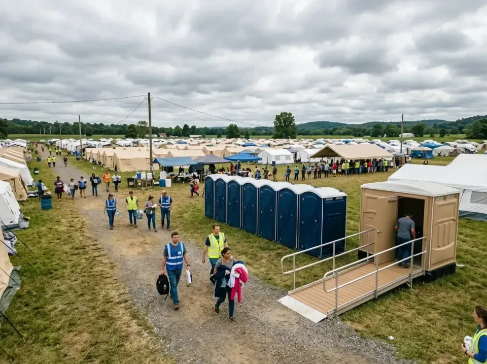 disaster-relief-camp-restrooms-010 — frequently asked questions, Dumpster & Portable Bathrooms Rental in Worthington, OH